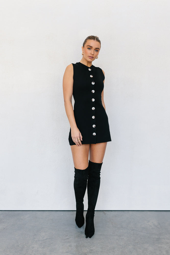 Pembrooke Mini Dress - Black