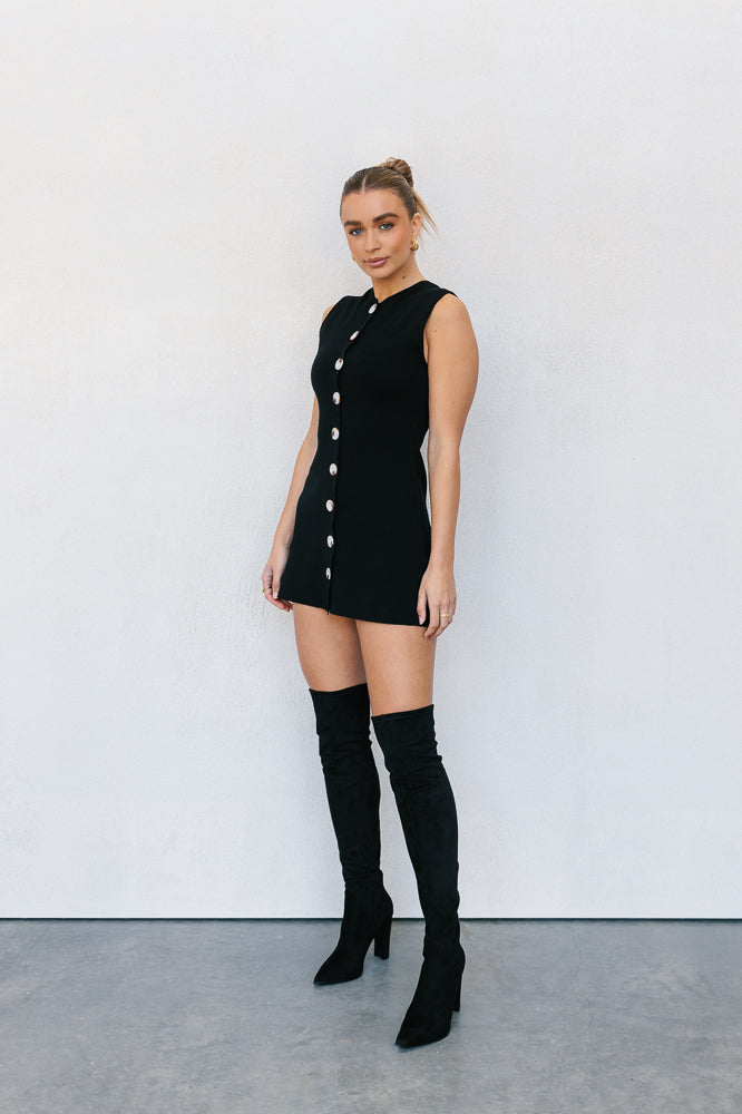 Pembrooke Mini Dress - Black