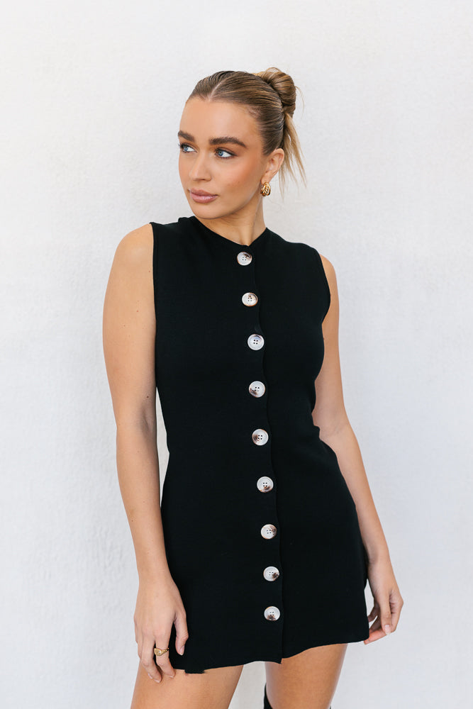 Pembrooke Mini Dress - Black