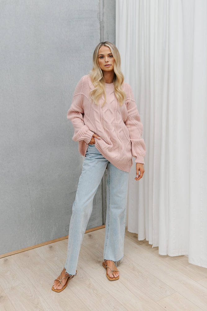 Pia Jumper - Pink Clay