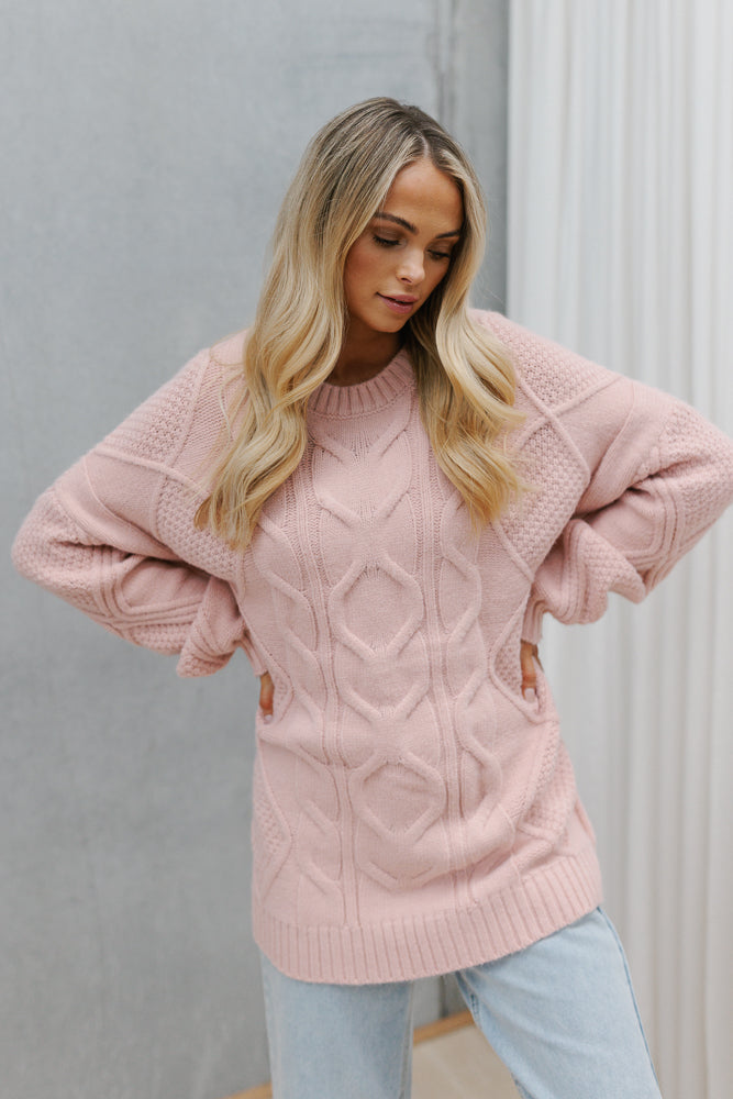 Pia Jumper - Pink Clay