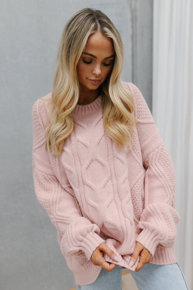 Pia Jumper - Pink Clay