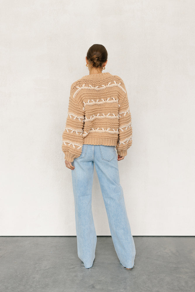Plume Knit Tan