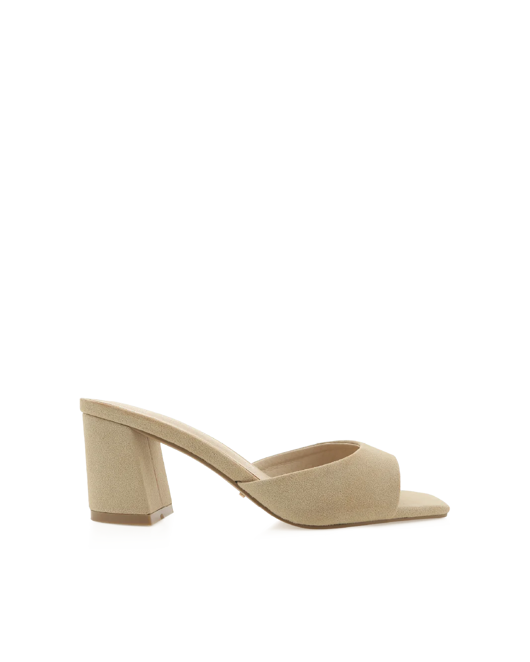 Quinea Heels - Light Taupe Suede