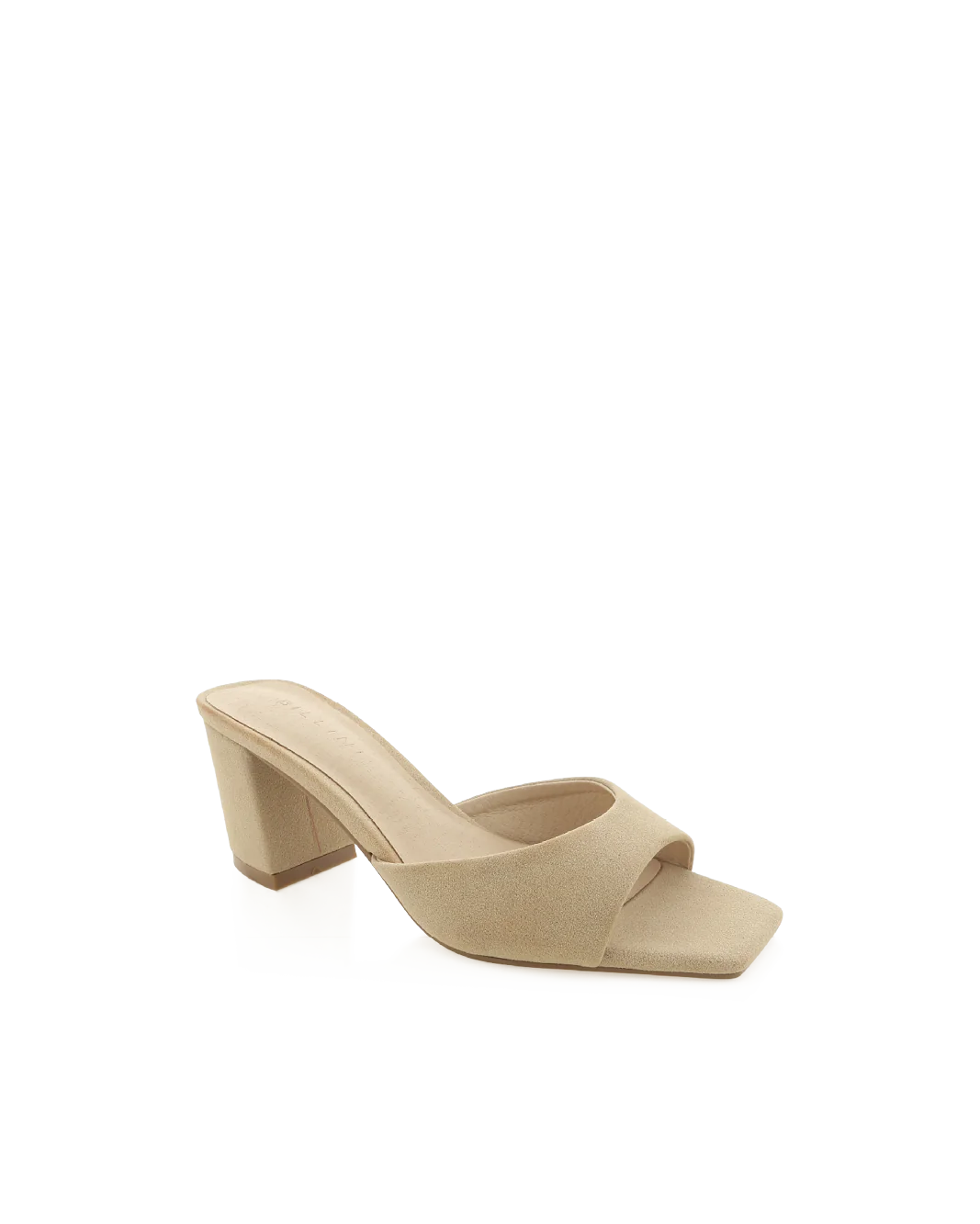 Quinea Heels - Light Taupe Suede