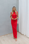 Qlinda Dress - Red