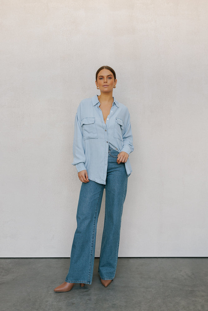 Brooke Jeans Mid Blue Denim