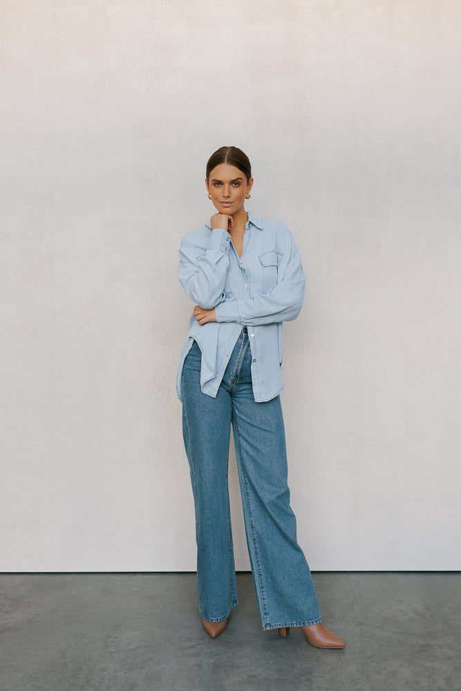 Brooke Jeans Mid Blue Denim