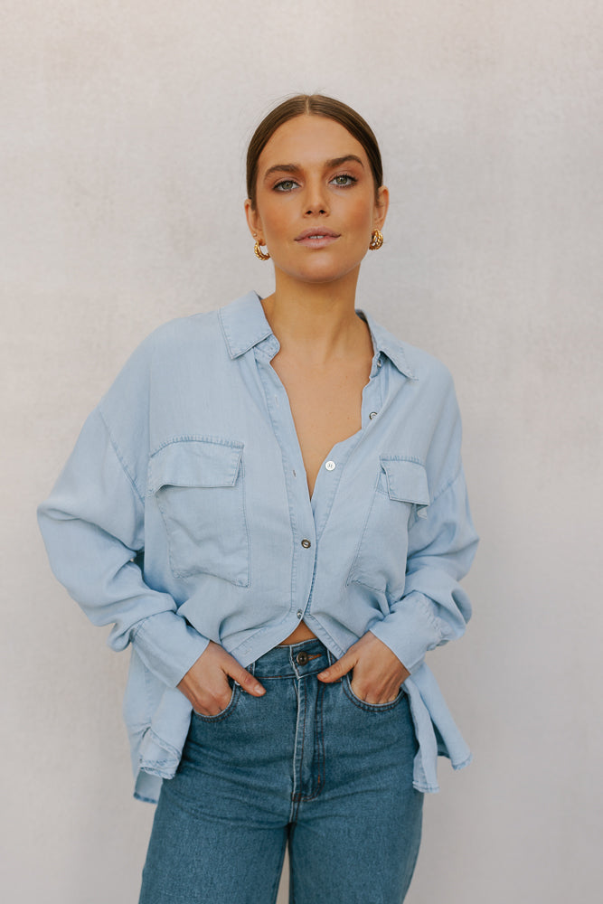 Brooke Jeans Mid Blue Denim