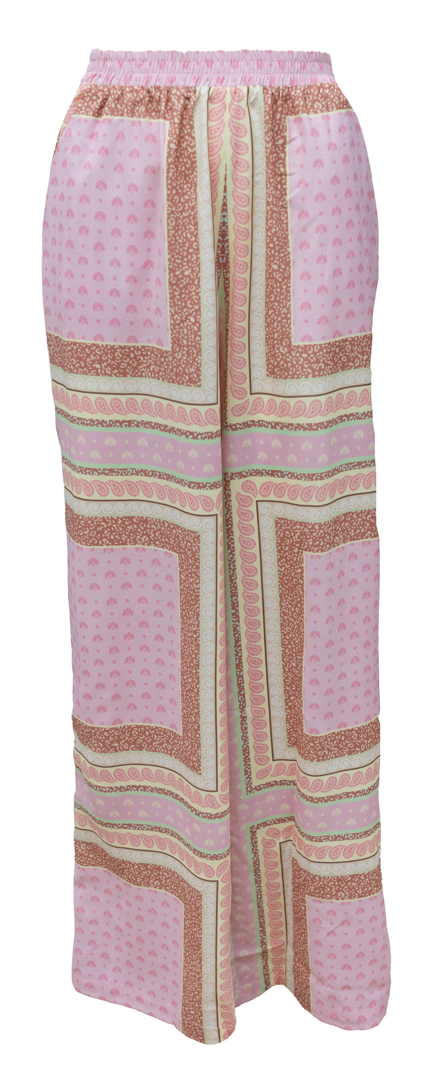 Quest Pants - Pink Tile Print