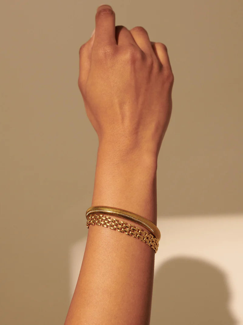 Shankia Chain Bracelet - Gold
