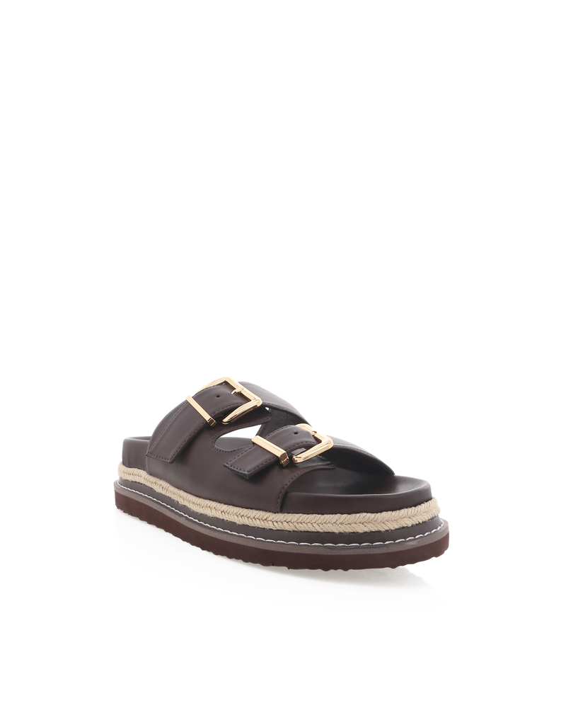 Alder Sandals - Chocolate Brown
