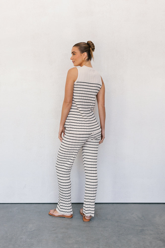 Sakai Set - Bone/Black Stripe