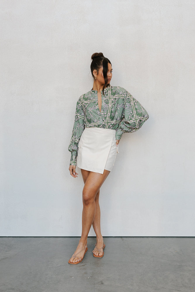 Scorpio Skirt - Cream