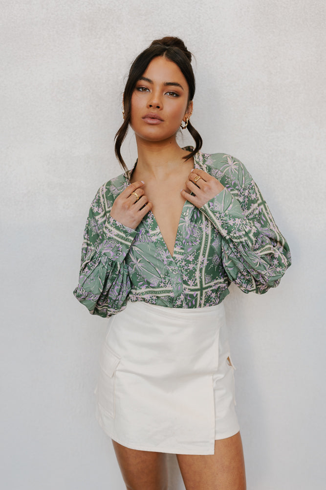 Scorpio Skirt - Cream