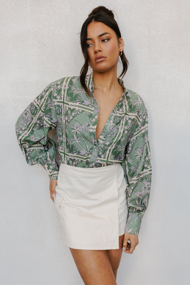 Scorpio Skirt - Cream