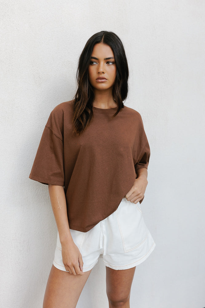 Silba Tee - Chocolate