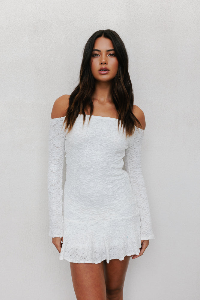 Stella Mini Dress - White