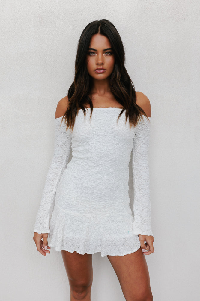 Stella Mini Dress - White