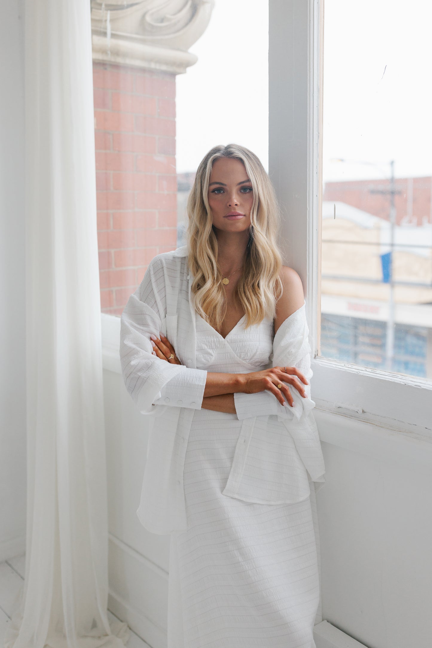 Hyacinth Maxi Dress - White