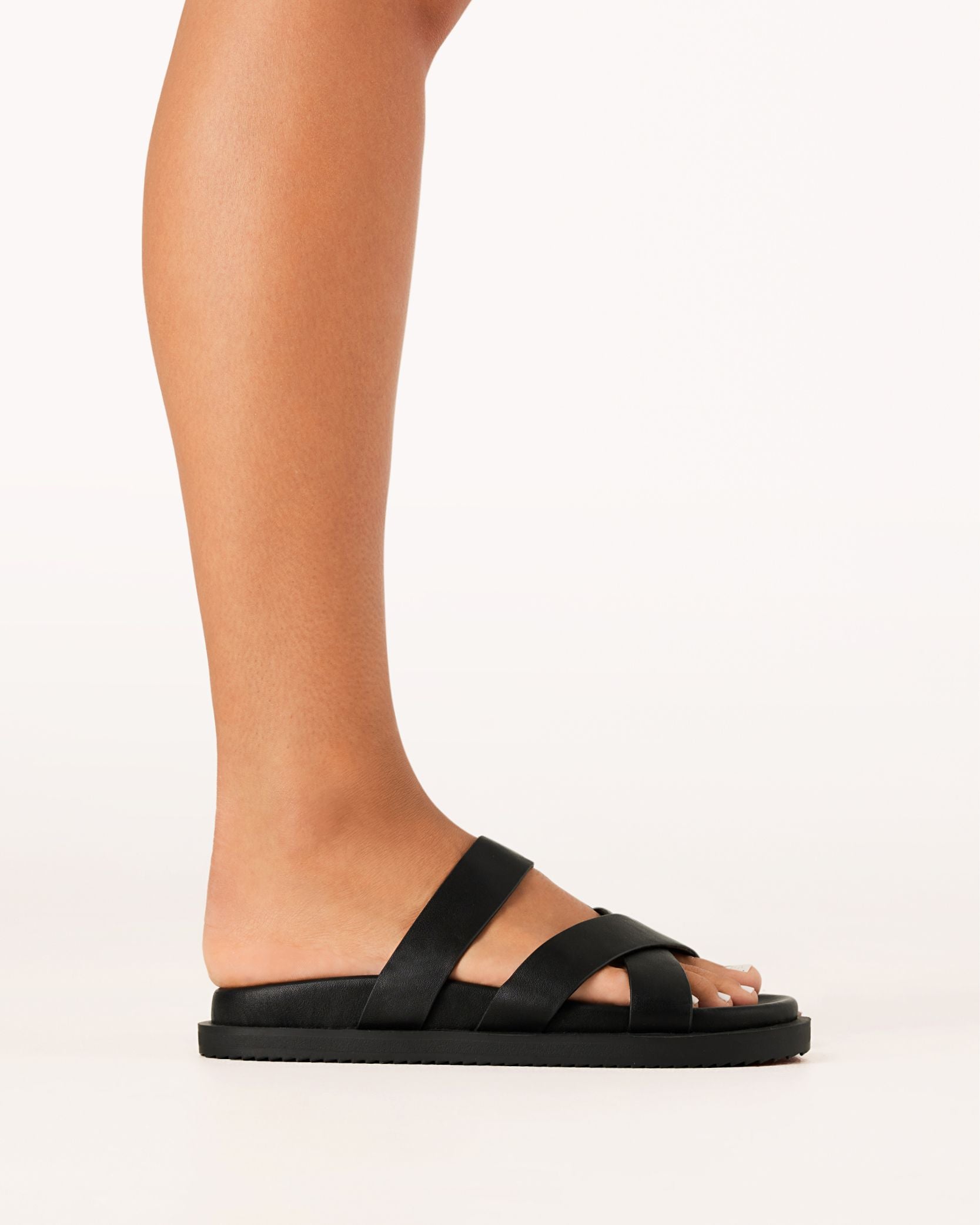 Teddi Slides Black