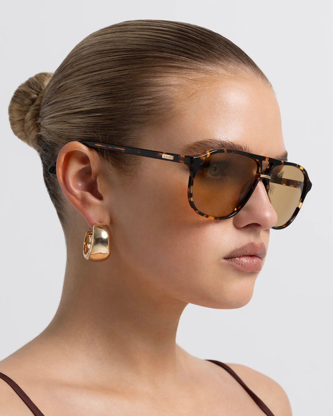 Cyrus Sunglasses Tort Yellow