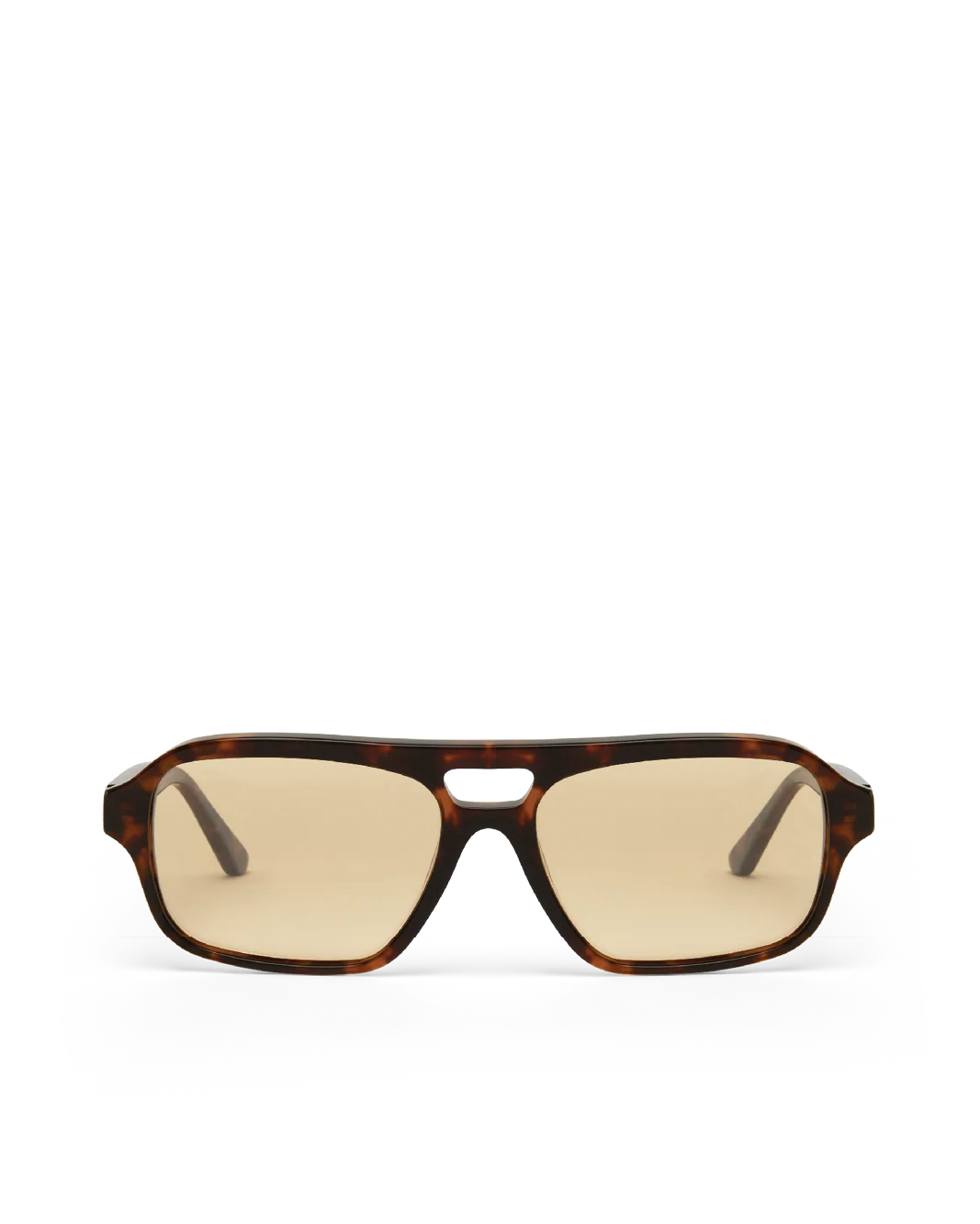 Delevigne Sunglasses Havana Yellow