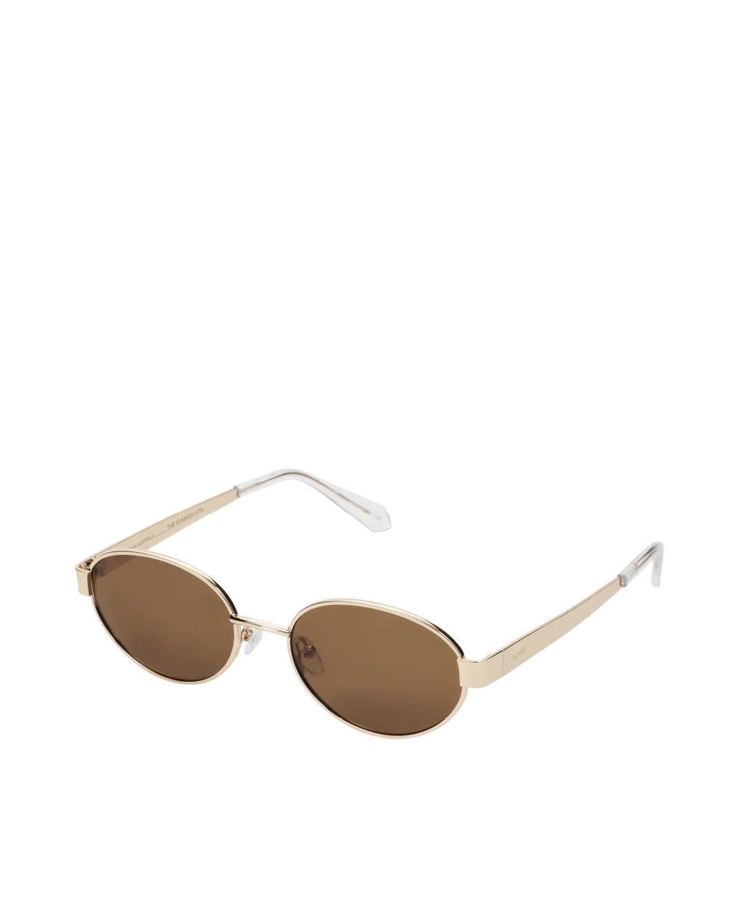 Evangelista Sunglasses Gold Brown