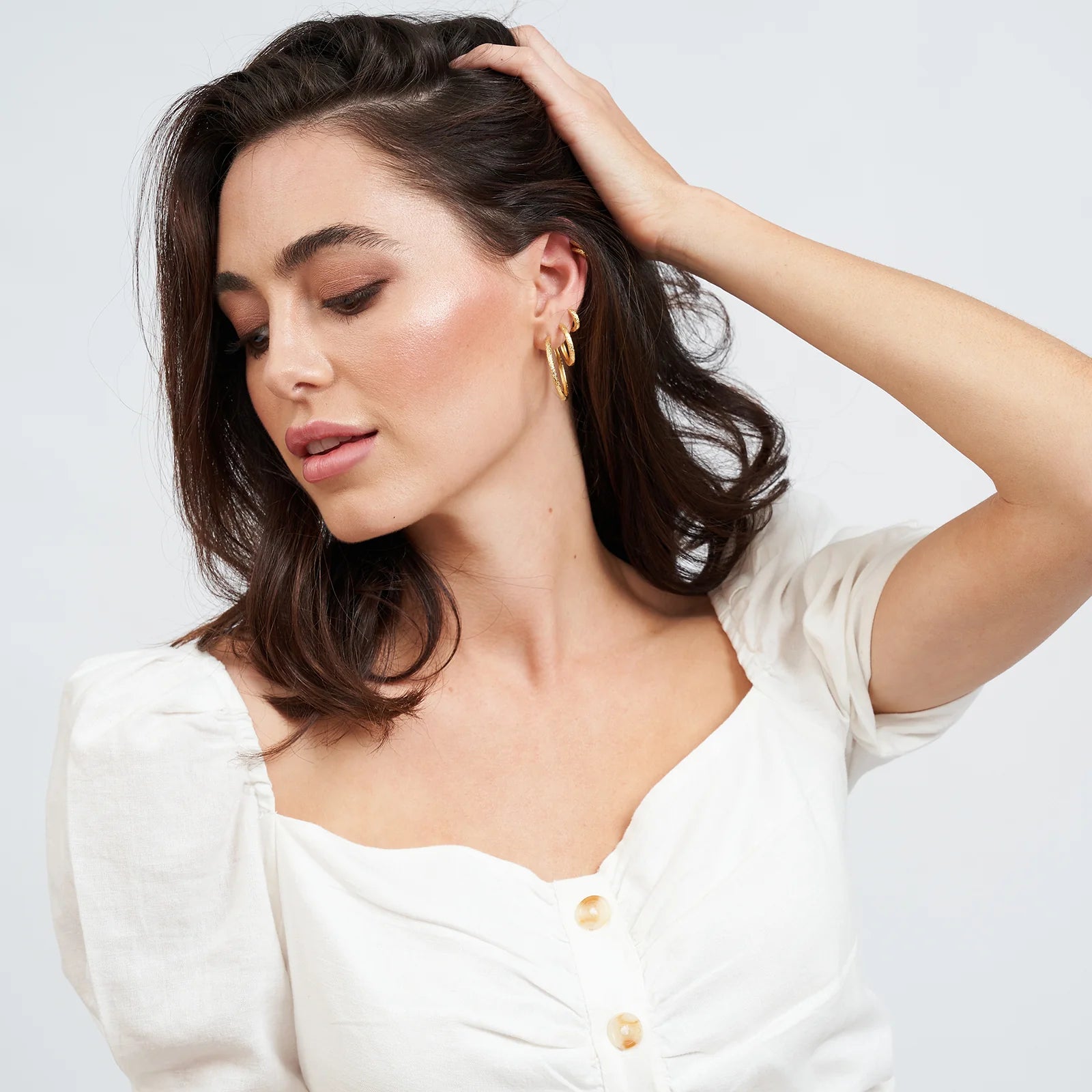 Arabella Earrings Gold