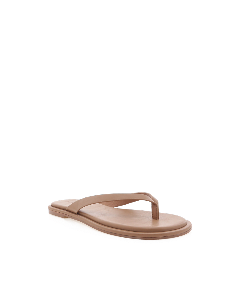 Beaux Thongs - Dark Tan