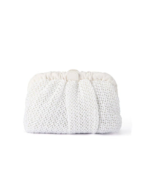Amalia Clutch White
