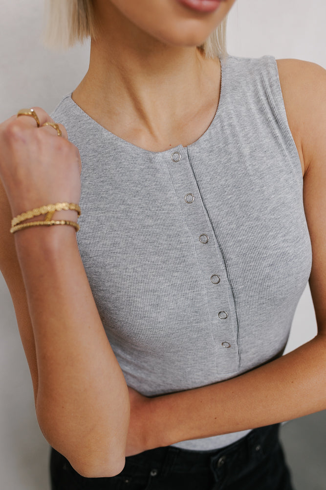 Urvi Bodysuit - Grey Marle