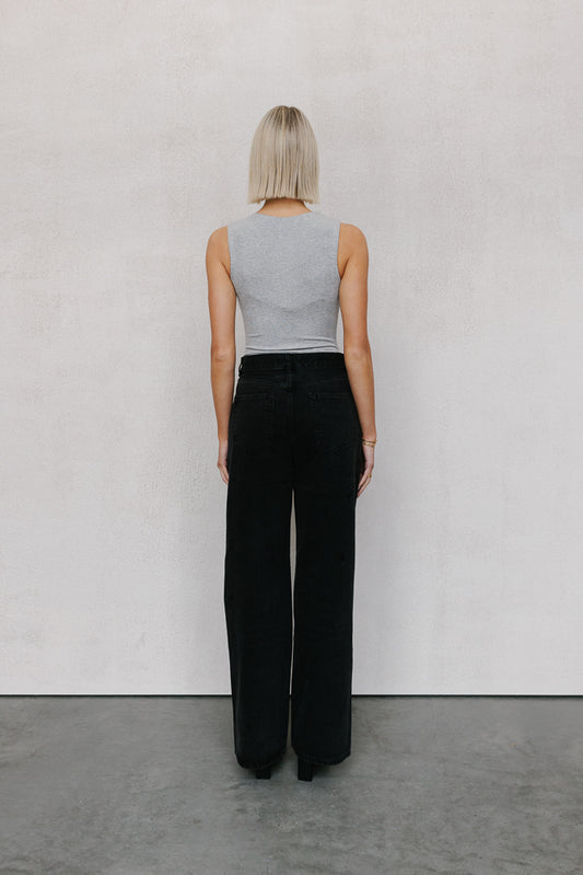 Urvi Bodysuit - Grey Marle