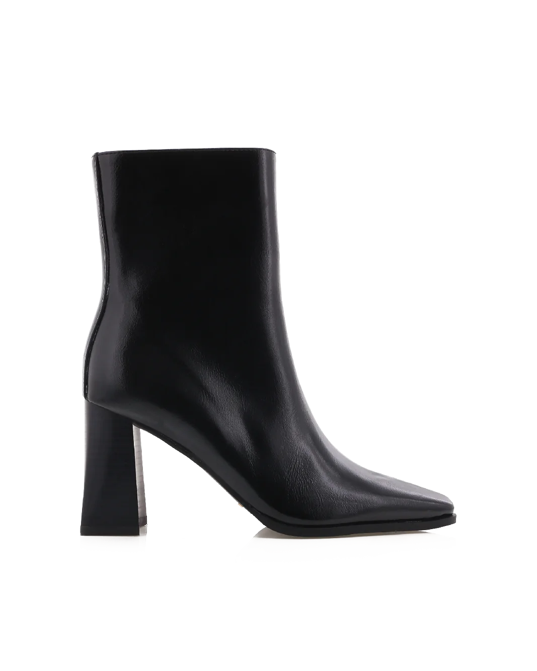 Wez Ankle Boots - Black Shine