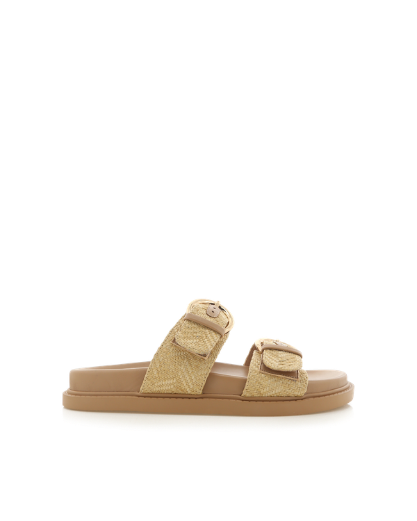 Wilmer Slides Natural Raffia