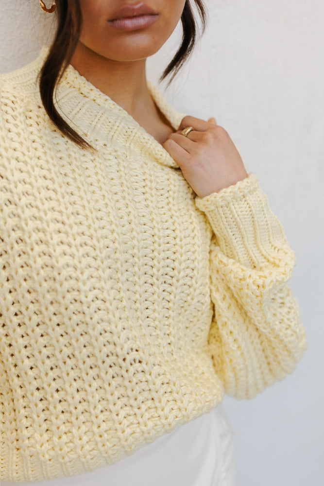 Wilton Jumper - Lemon