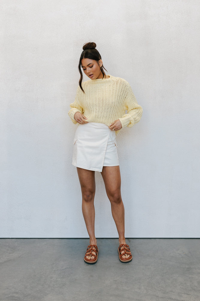 Wilton Knit - Lemon