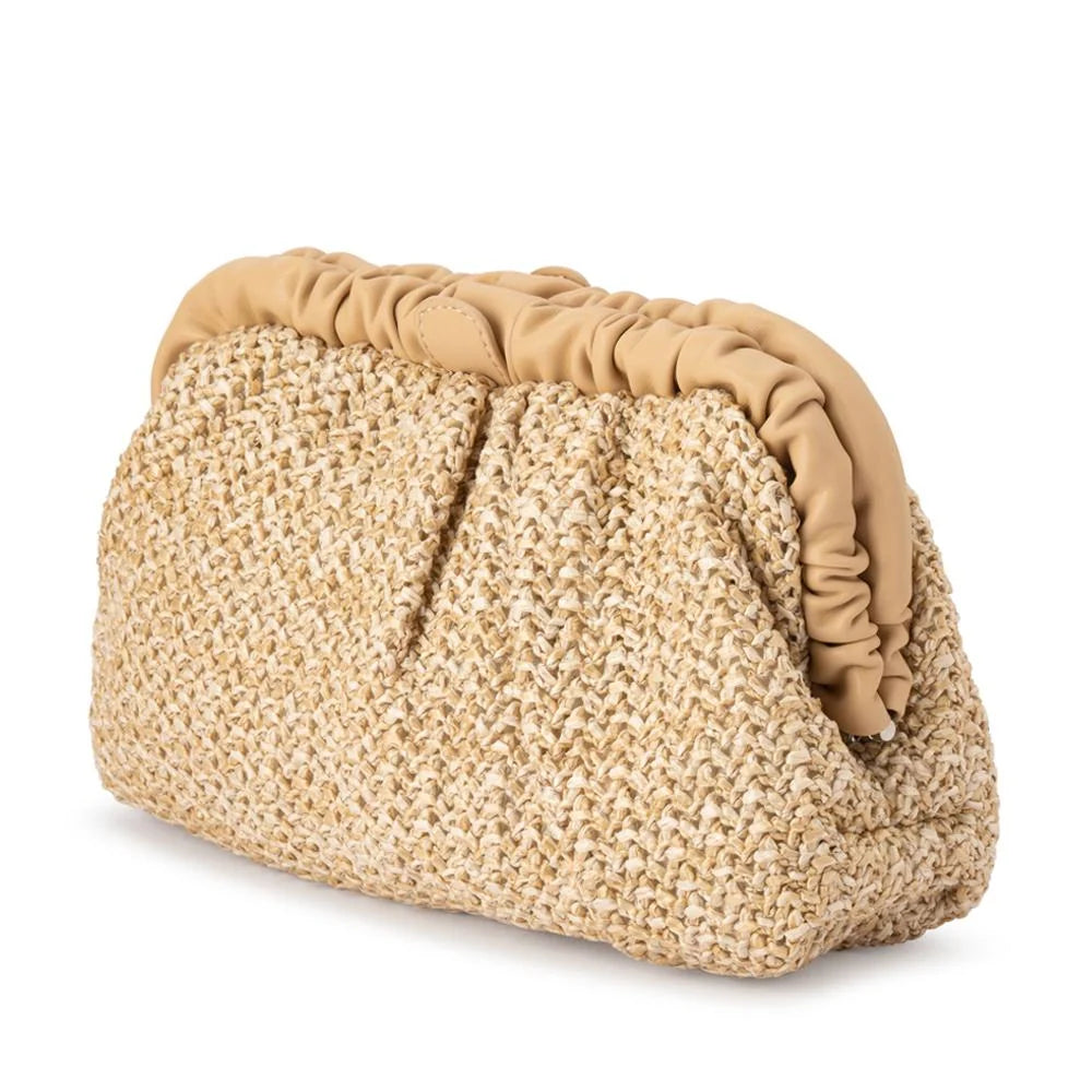 Amalia Clutch Natural