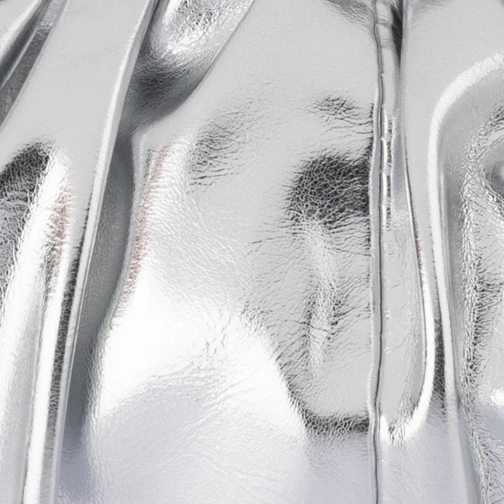 Betty Clutch Metallic Silver