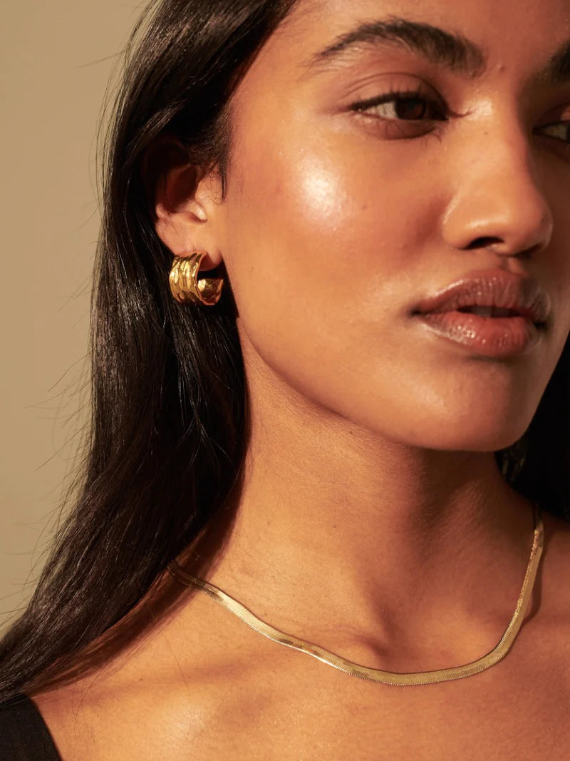 Pennie Earrings - Gold