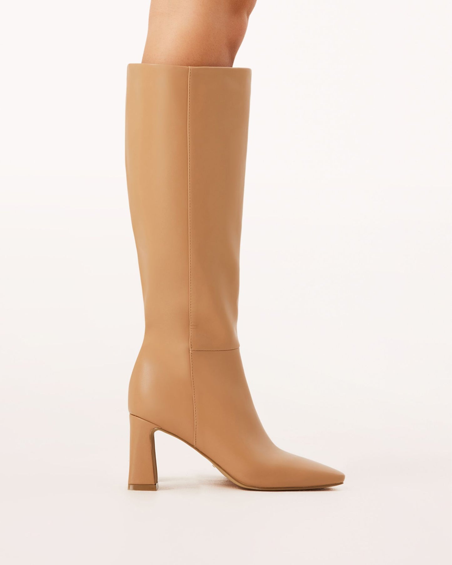 Blythe Knee-high Boots - Butterscotch Tan