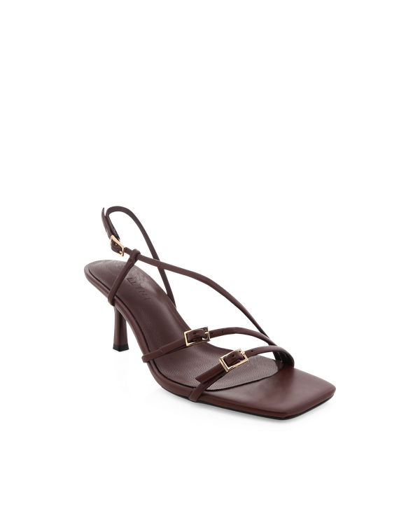 Toshie Stiletto Heels - Chocolate Brown