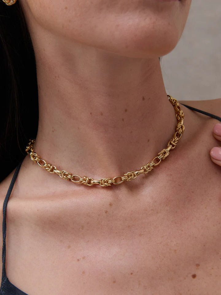 Sulta Rope Necklace Gold