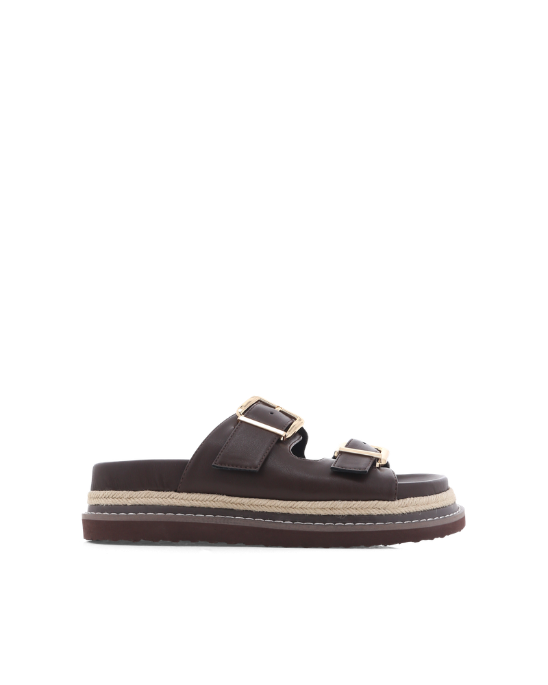 Alder Sandals - Chocolate Brown