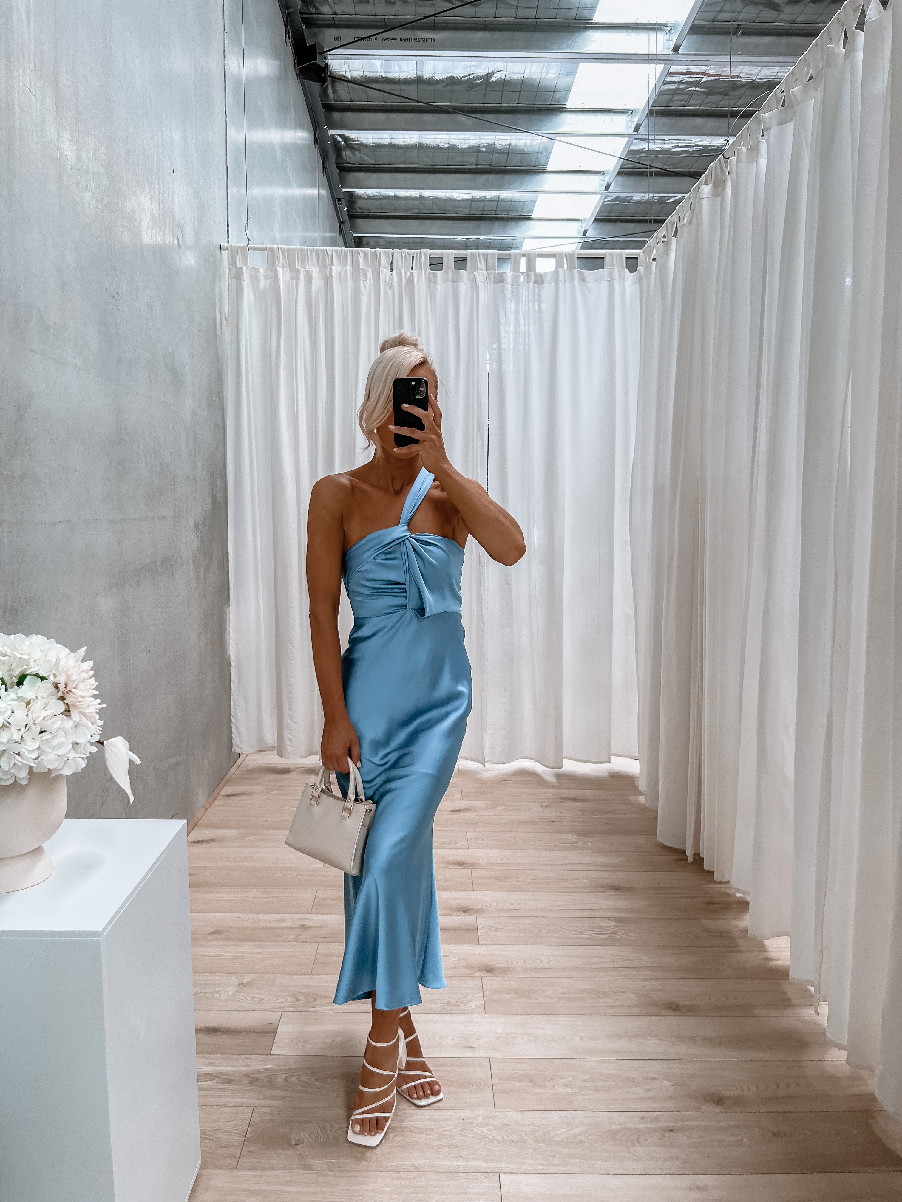 Misty Dress Blue