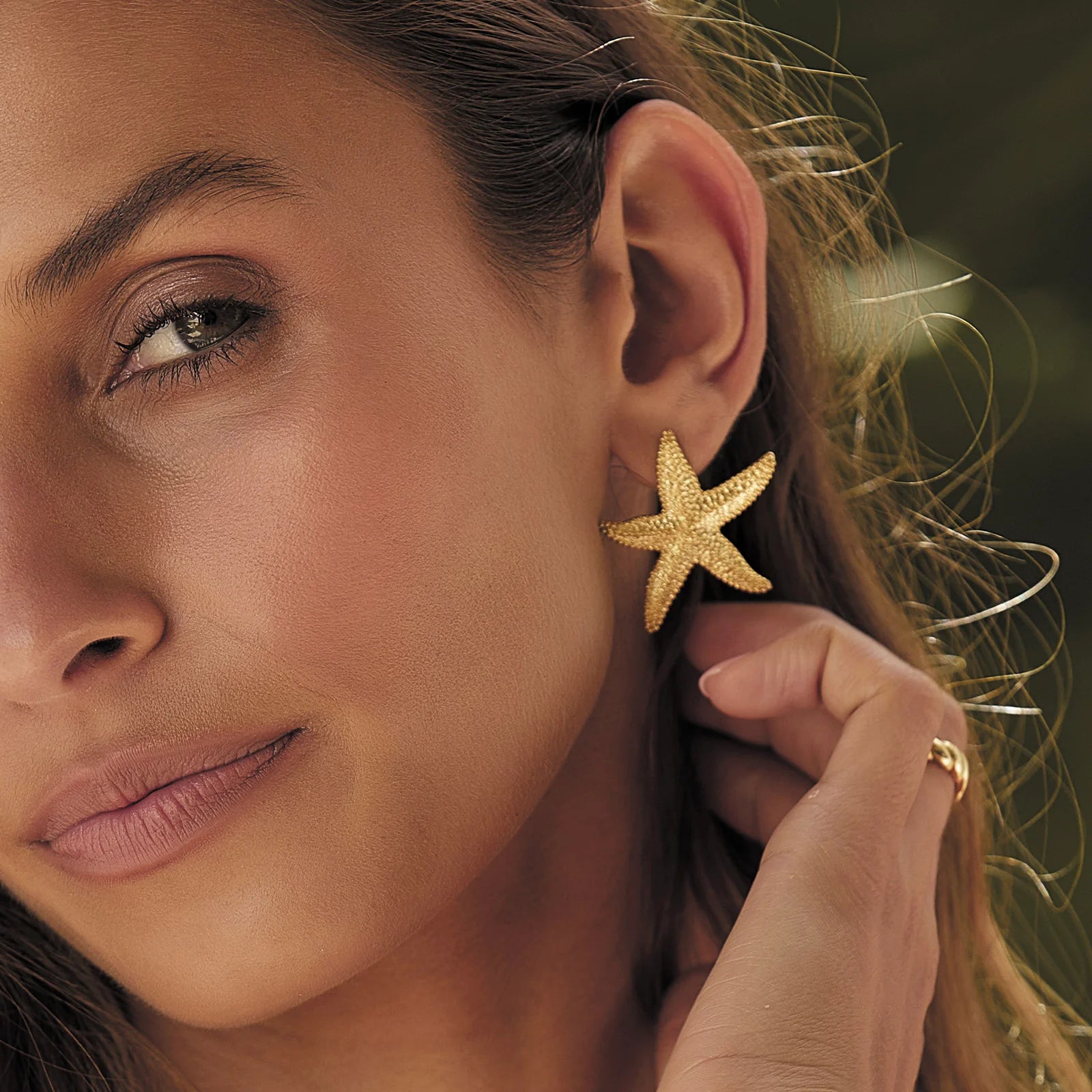 Siesta Earrings Gold