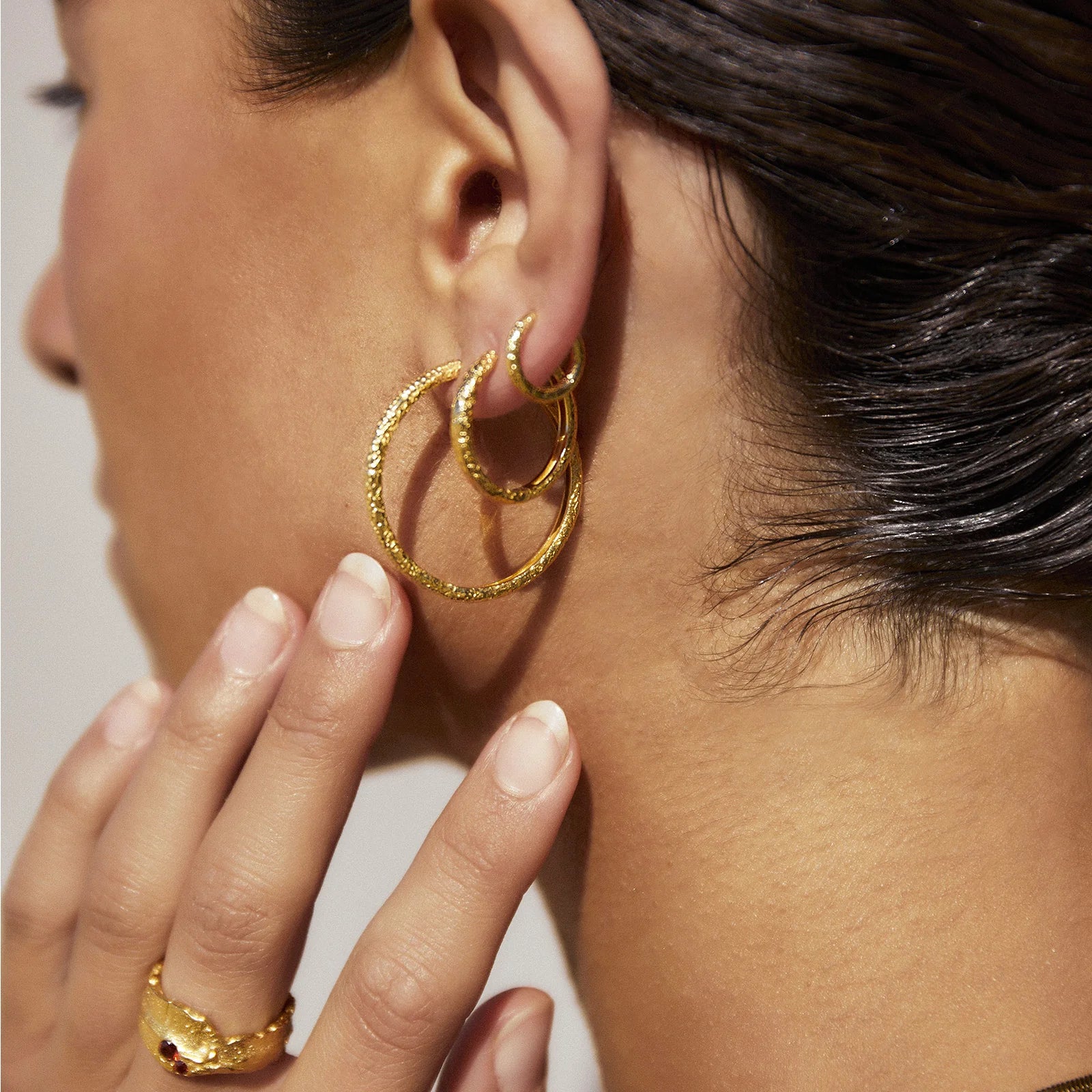 Arabella Earrings Gold