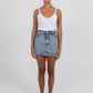 Lucy Denim Skort - Dark Mineral Wash