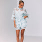 Yueli Short - Powder Blue Sicily Lace