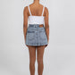 Lucy Denim Skort - Dark Mineral Wash